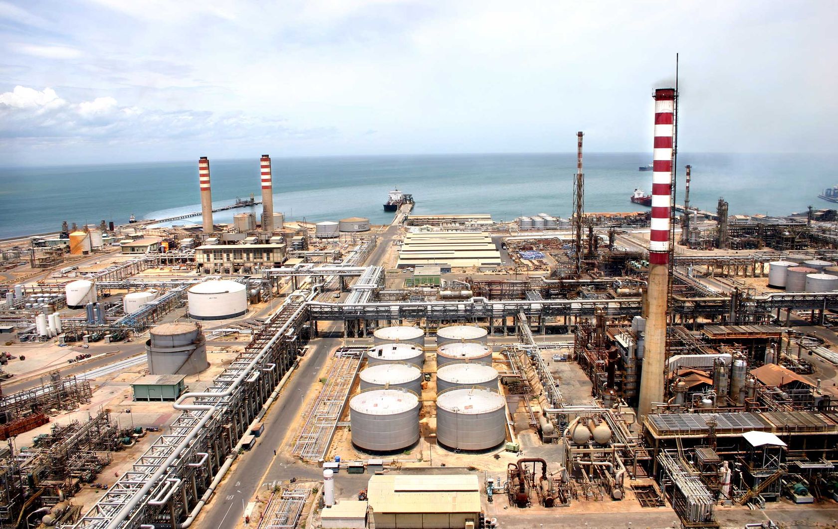 Instalación petrolera en Venezuela